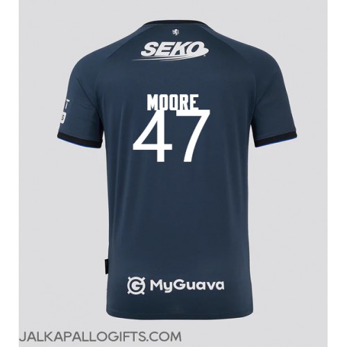 Rangers Mikey Moore #47 Kolmaspaita 2025-26 Lyhythihainen